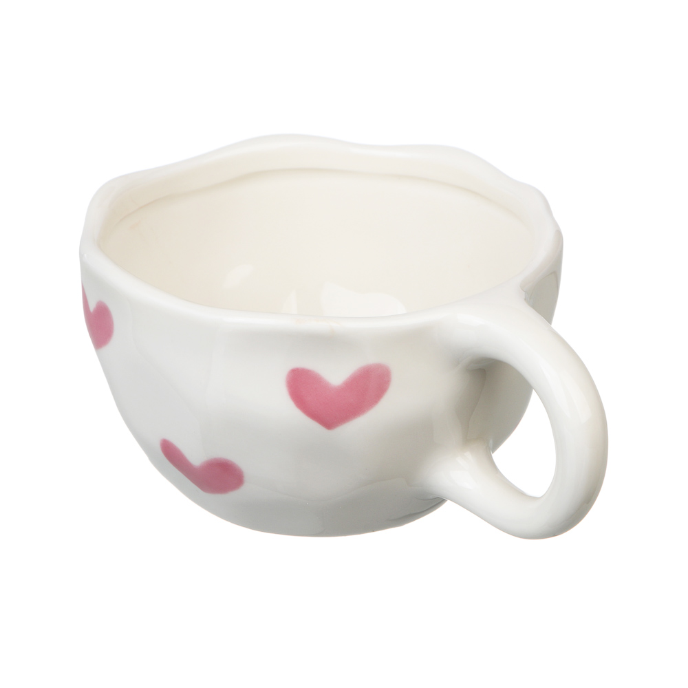 Кружка тм LADECOR "Сердце" 250 мл, керамика - #3