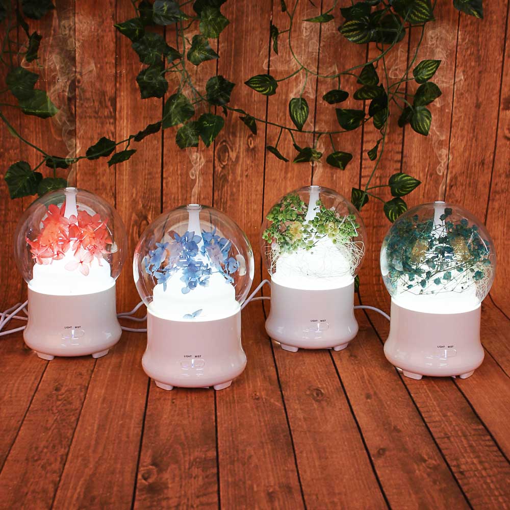 LADECOR Аромадиффузор - увлажнитель воздуха с подсветкой, с декором, 4 дизайна - #1