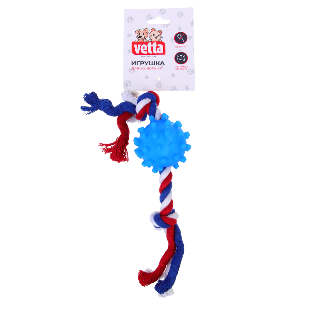 VETTA Игрушка для домашних животных, хлопок, ПВХ, 27 см - #6