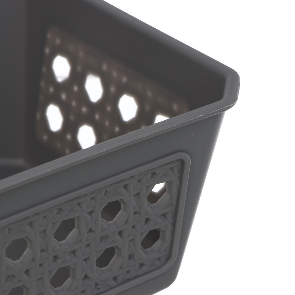 Корзина для хранения тм VETTA, пластик, 26,5х11,4х6,5см - #4