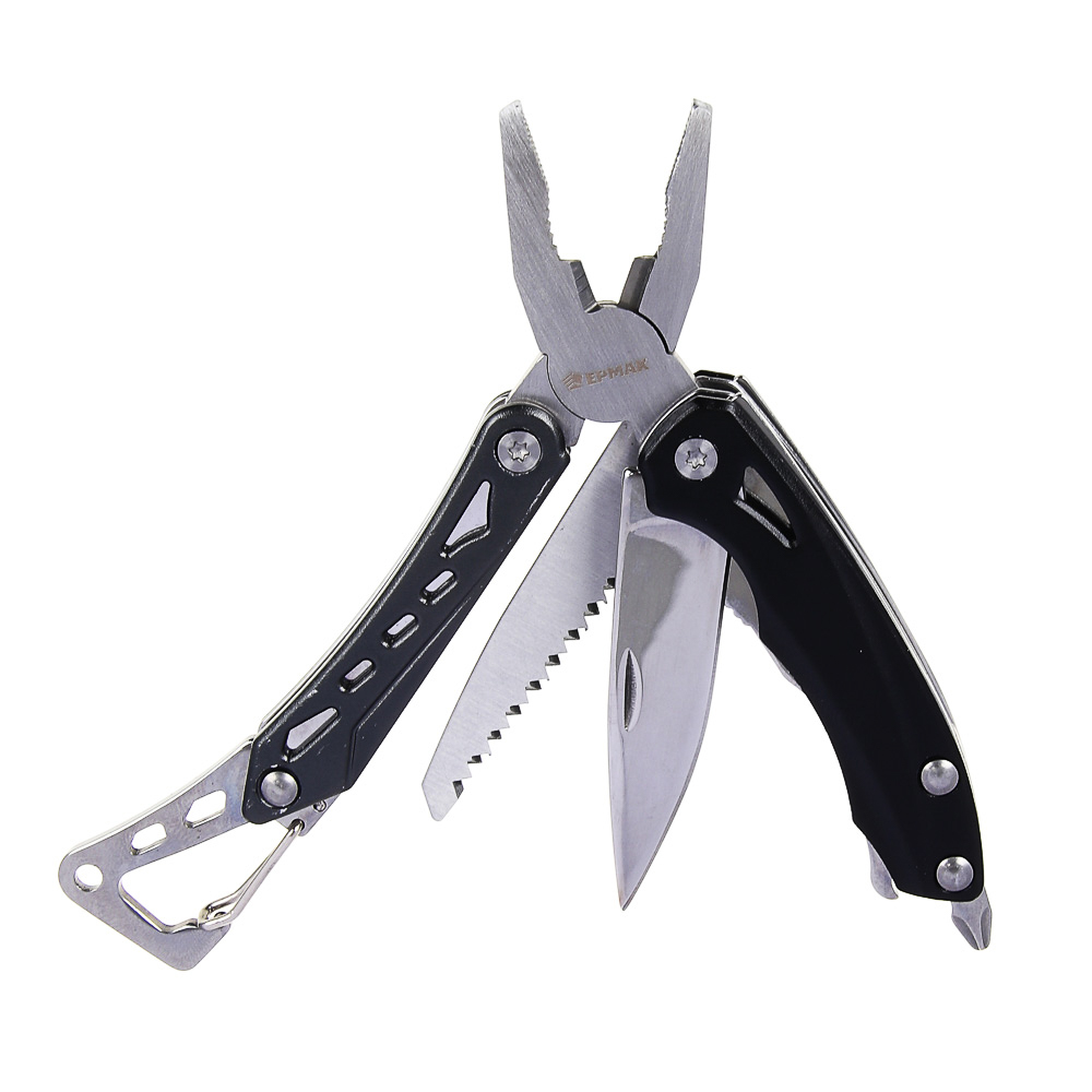 Инструмент многофункциональный тм ЕРМАК, 8 функций, 12,5см, нерж.сталь - #2