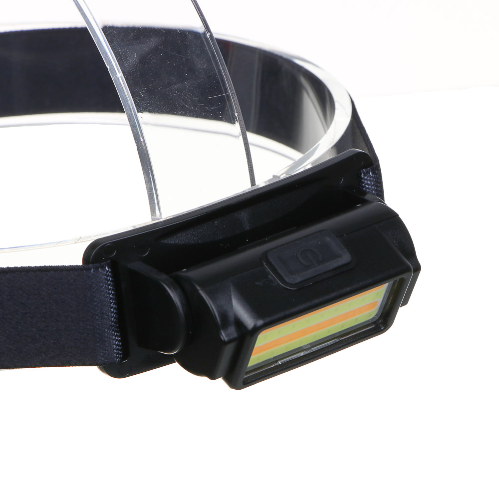 ЕРМАК Фонарь налобный, LED+COB, 4 режима, 500мАч, зарядка Туре-С, 80х33х33 мм, пластик, красный свет - #6