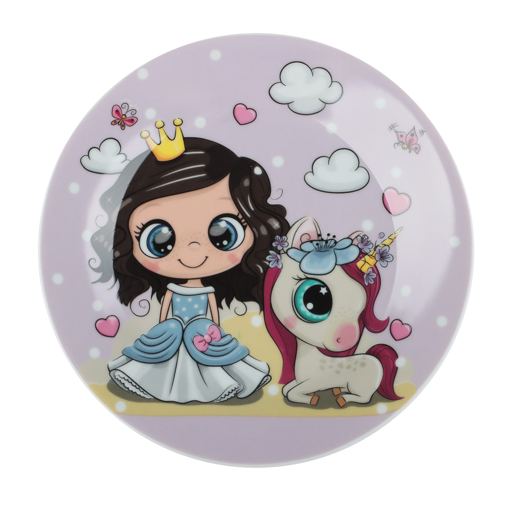 Набор посуды 3пр, тм MILLIMI Принцесса, фарфор - #2