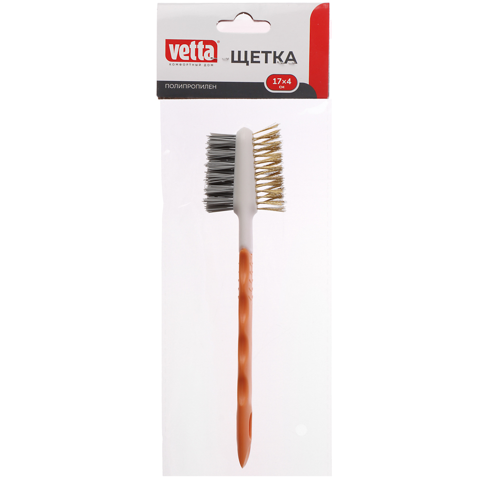 VETTA Щетка полипропилен, медная проволока, 17х4 см - #5