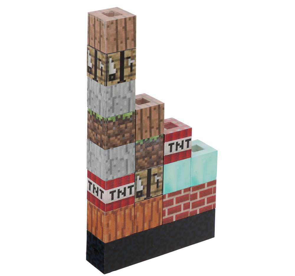 Светильник-ночник BY Блоки, 3W, USB, 13x3x15см, пластик, чёрный - #3