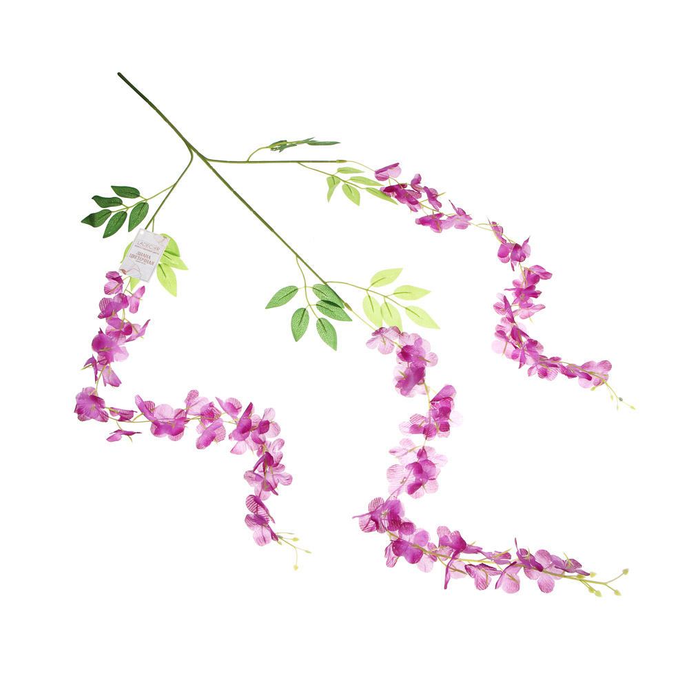 LADECOR Растение искусственное "Лиана цветочная " 2 цвета - фиолетовые - #6