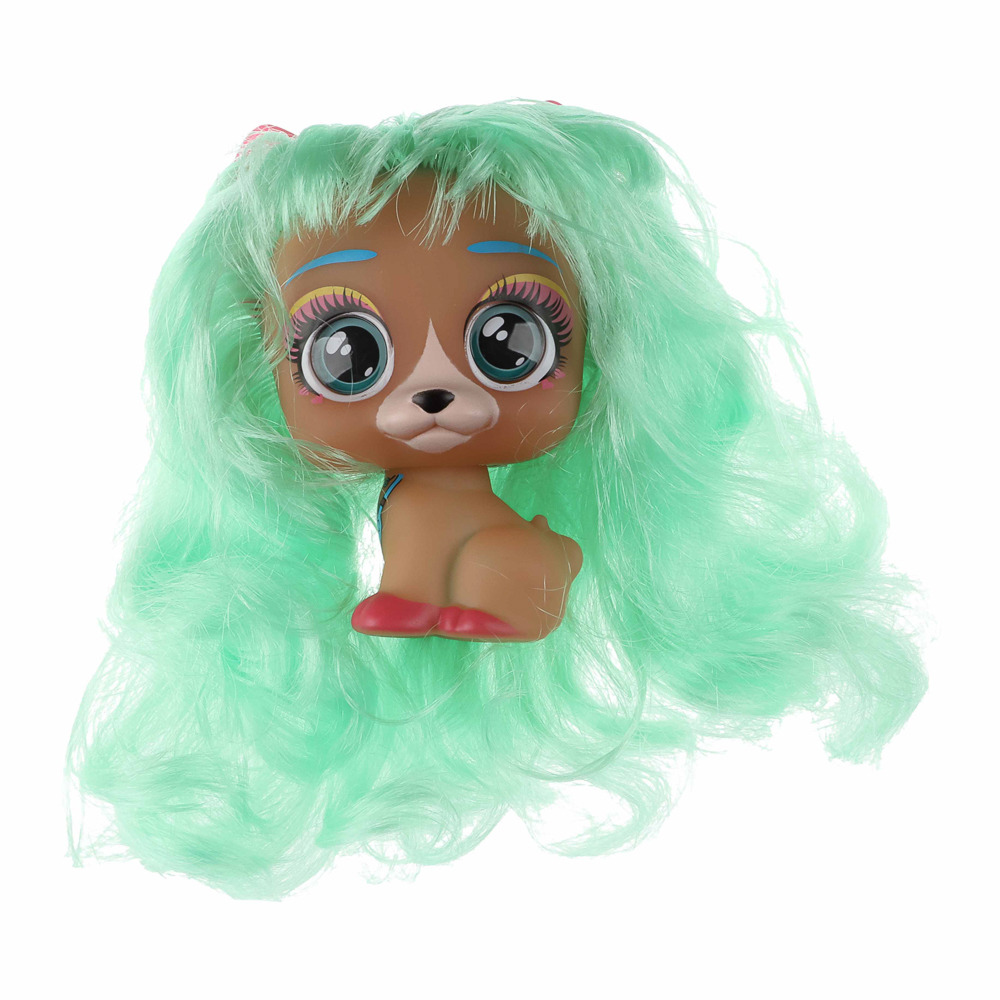 ИГРОЛЕНД Питомец с аксессуаром "Кудряшики", ПВХ, 17,6х7,3х10см, 8 дизайнов - #3