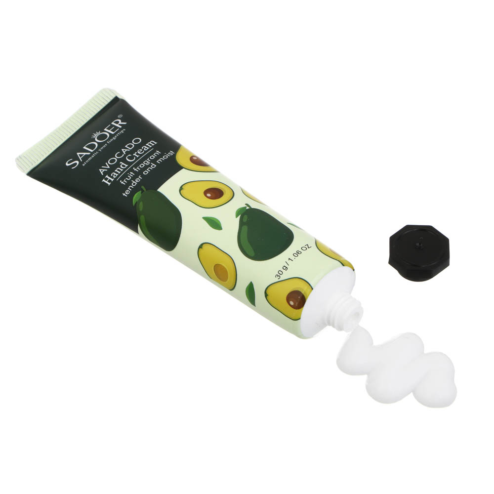 Крем для рук увлажняющий с авокадо тм Sadoer, 30гр - #4