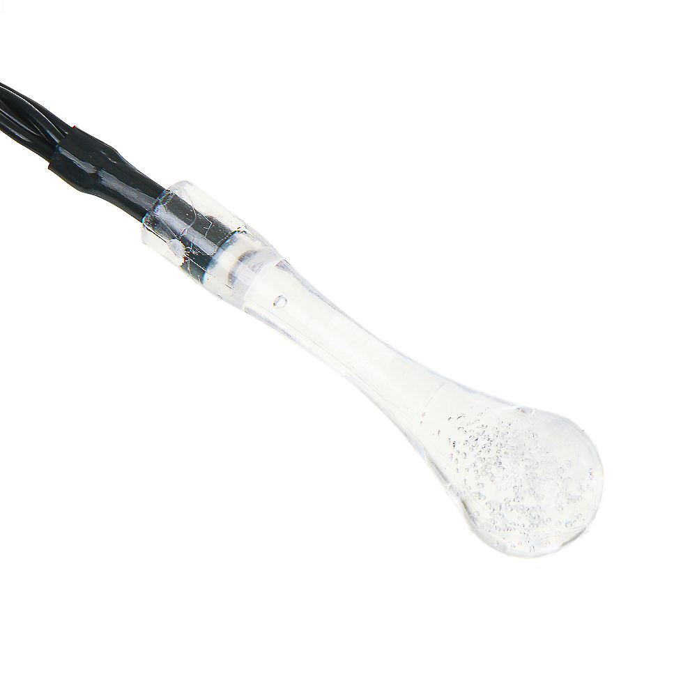 INBLOOM Гирлянда на солн.батарее Капля, 25LED, 7м, шампань, 2 реж, ПВХ зел, 2V80mA, 1.2V600mAh - #2