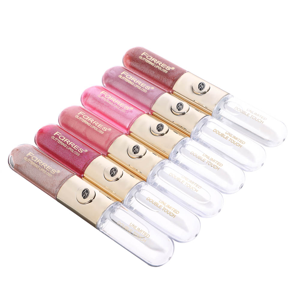 Сияющий блеск + масло для губ 2 в 1, тм Farres, 10 мл - #2