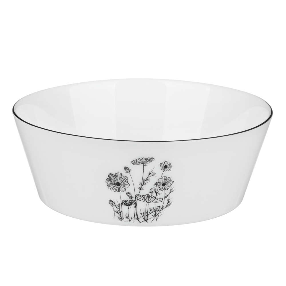 MILLIMI Адриа Салатник 15x5,5см , 600мл опаловое стекло - #1