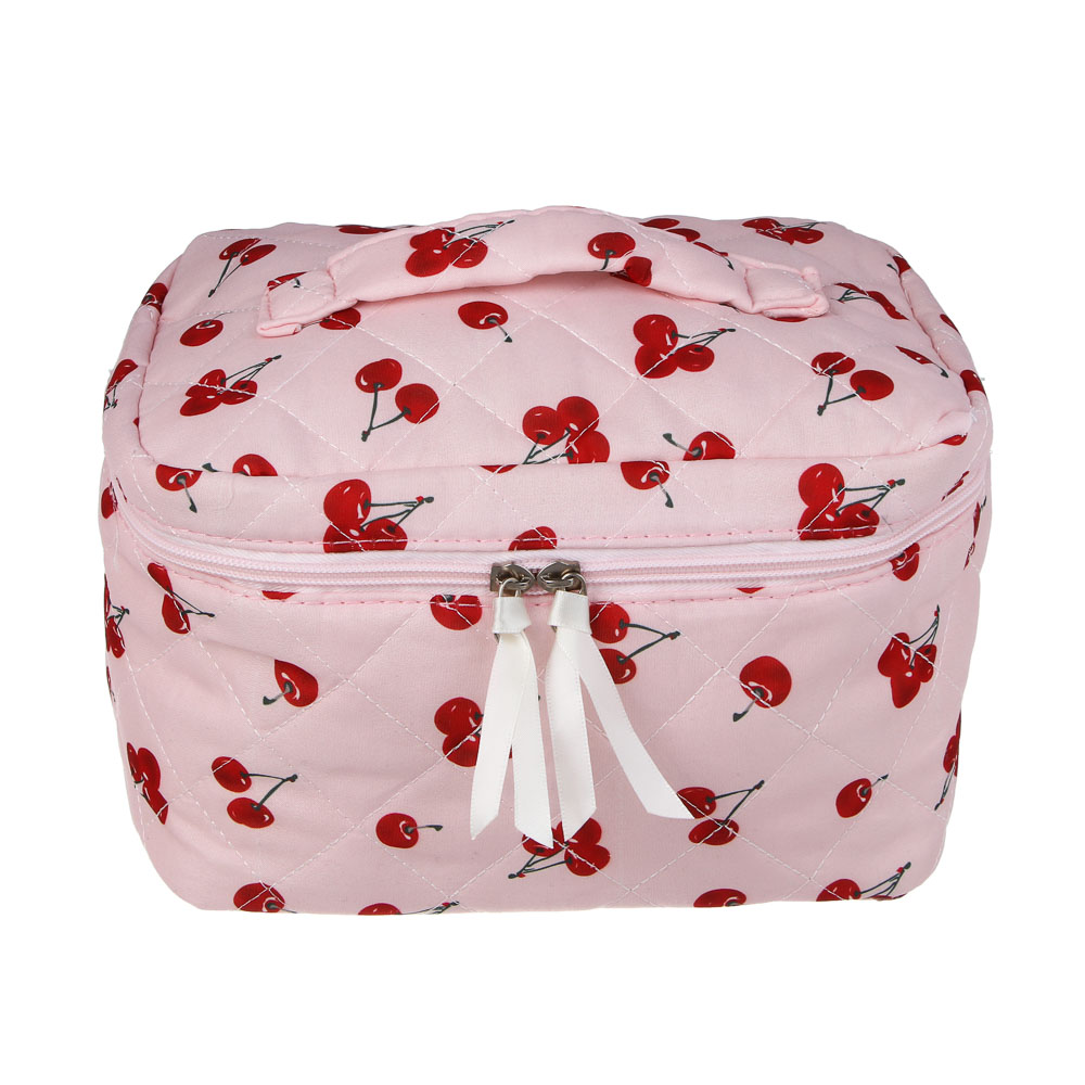 Косметичка - сундучок тм ЮL Cherry Blossom 23х14х14 см, полиэстер, 3 цвета - #2