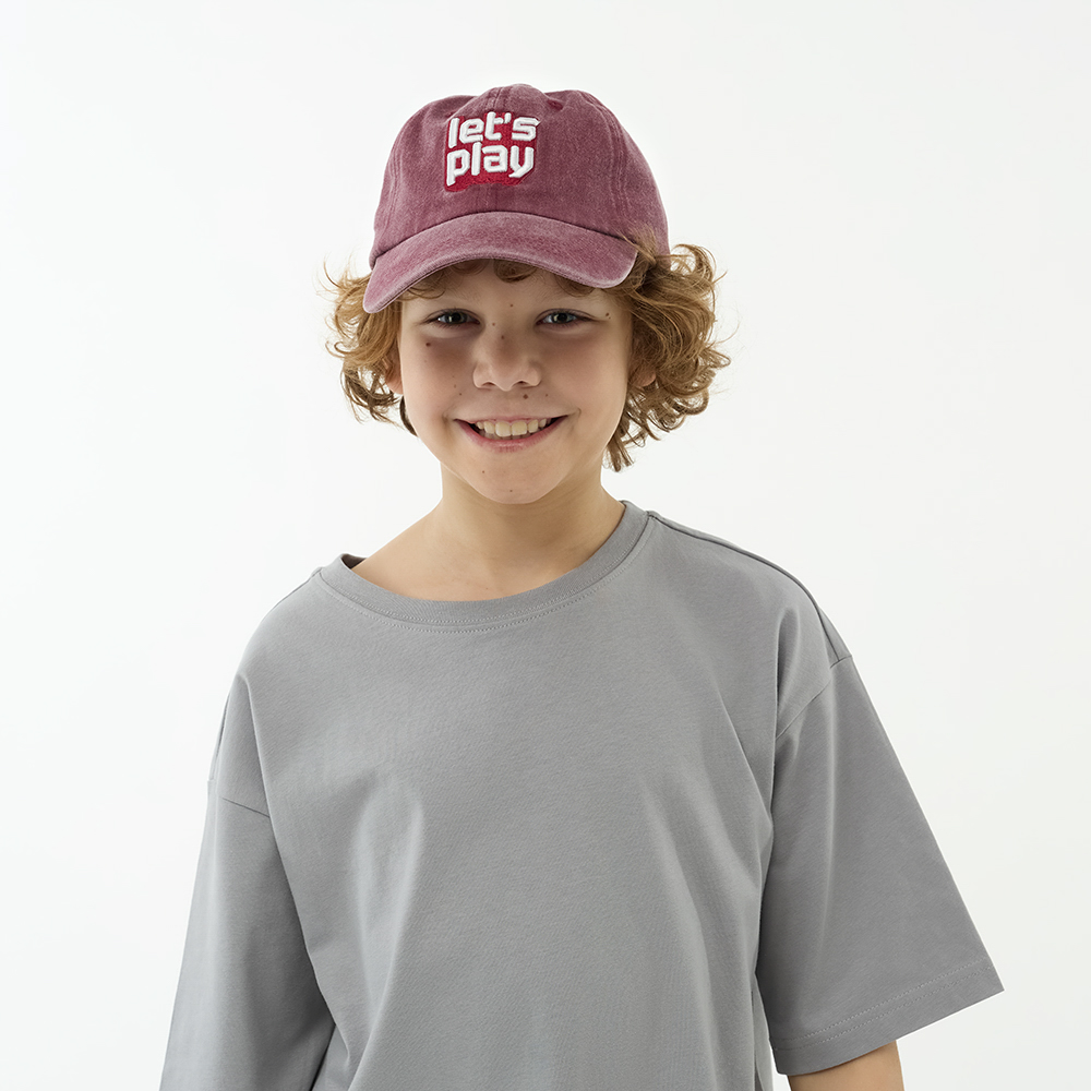 GALANTE Кепка детская, р.54, 30% хлопок, 70% полиэстер, красный, ВЛ25-04, #2 - #7