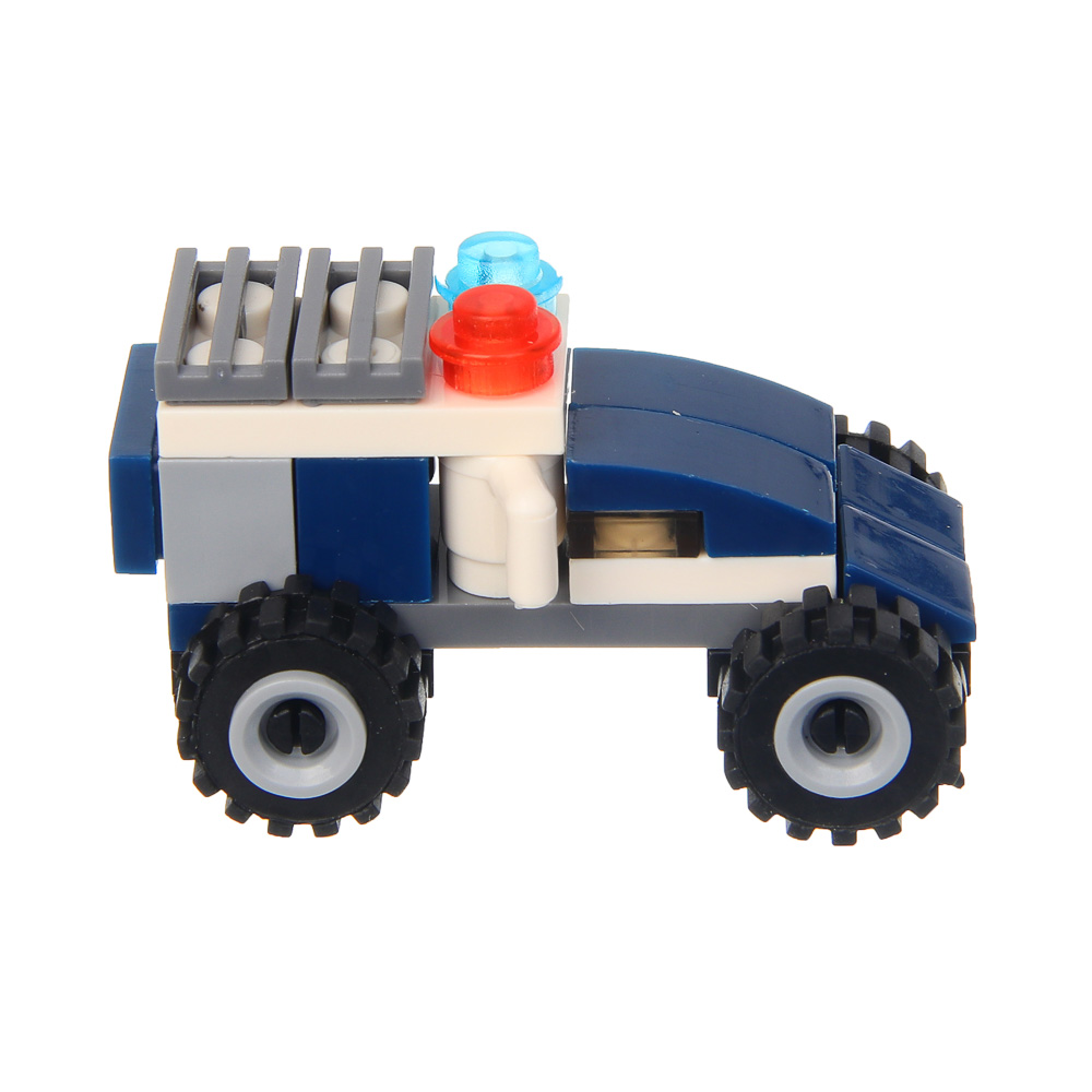 ИГРОЛЕНД Конструктор "Транспорт" 6 в 1, 12,5х3,5х7,5 см, ABS, 12 видов - #9