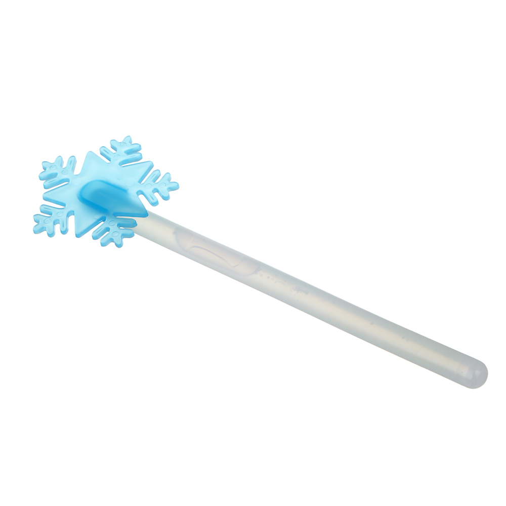 СНОУ БУМ Волшебная неоновая палочка со снежинкой, 20 см, пластик, 2 цвета - #3