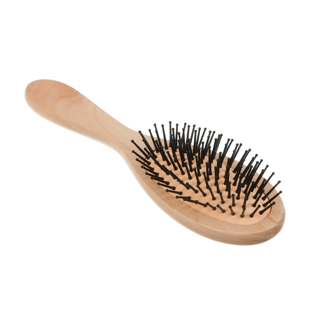 Расческа массажная тм ЮНИLOOK, 22 см, дерево, пластик - #1