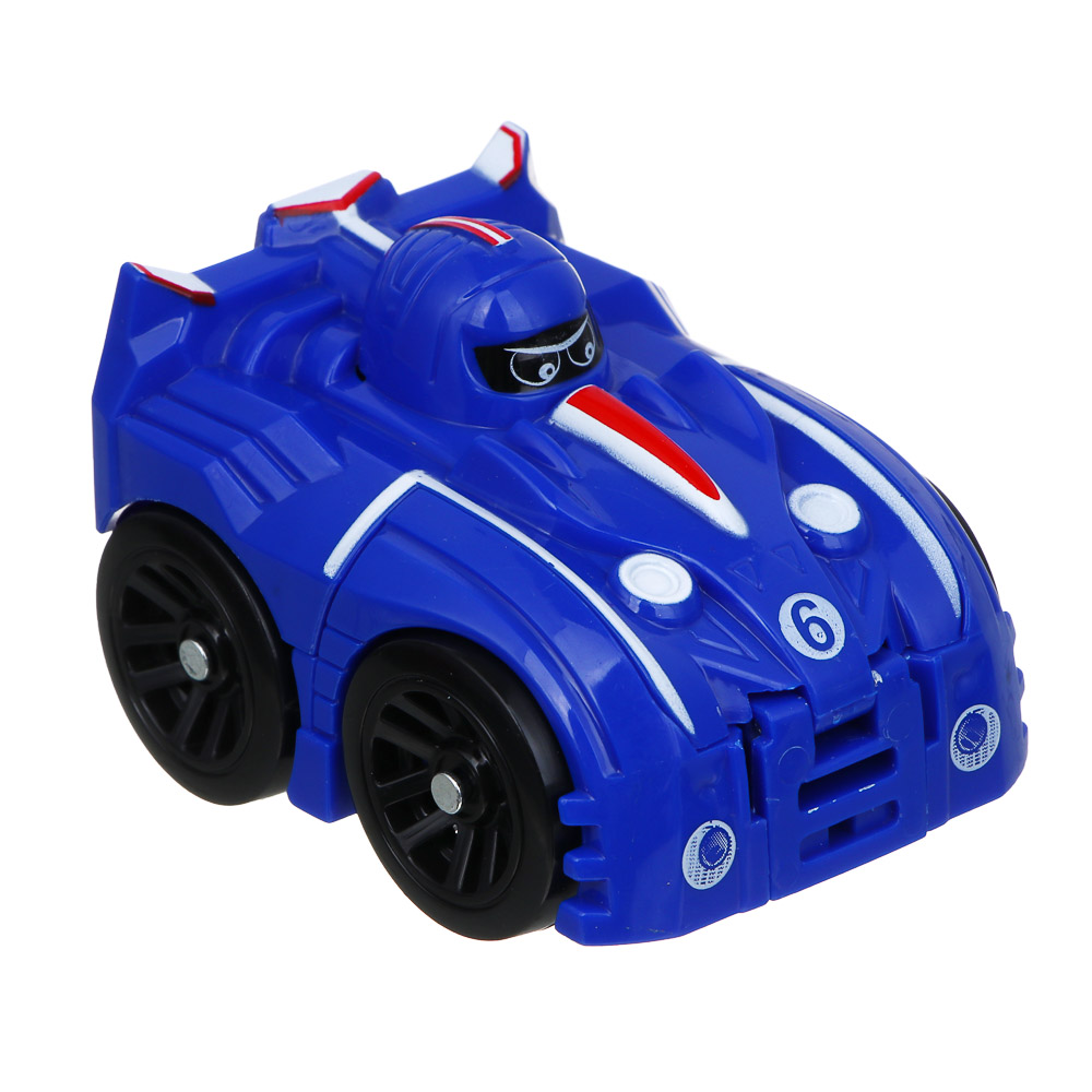 ИГРОЛЕНД Робот маленький, трансформируется в машину, ABS, 20х4,5х13, 4 диз. - #7