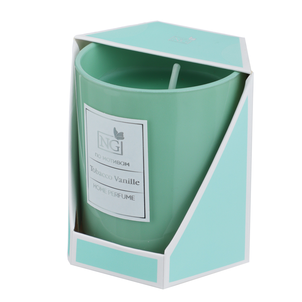 NEW GALAXY Ароматизированная свеча Home perfume 140гр. Tobacco Vanille - #5