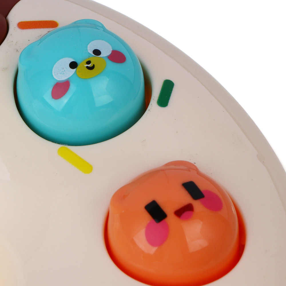 Развивающая игрушка сортер "Пончик", ABS, 22х5,5х15см, 2 диза - #9