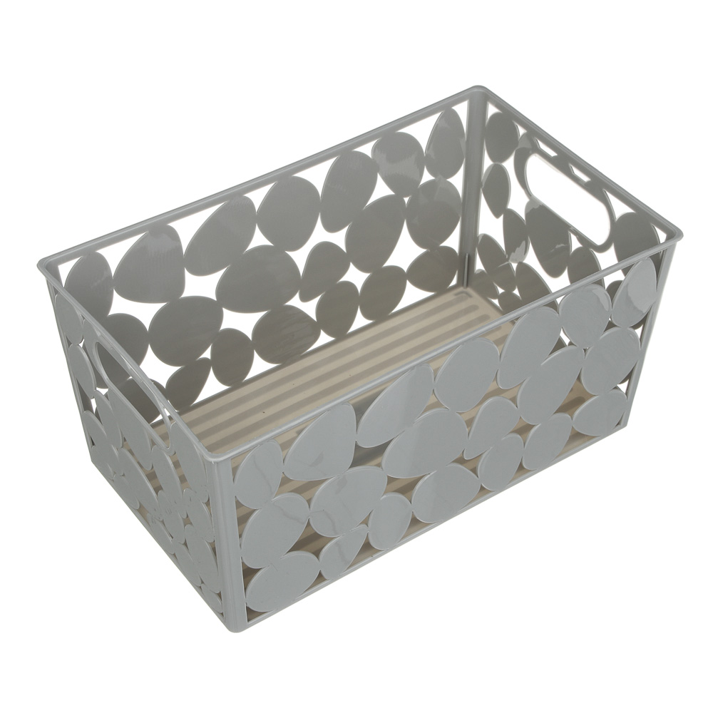 Корзинка для хранения тм VETTA, пластик, 25,5x15x12,5см, 2 цвета - #4