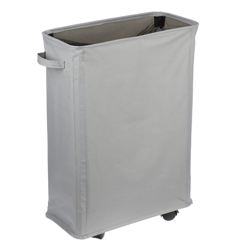 Корзина для белья на колесиках тм VETTA, оксфорд 600D, 58х39х18,5 см, объем 42 л - #2
