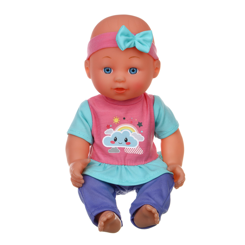 ИГРОЛЕНД Пупс 30 см с аксессуарами, PP, PVC, полиэстер, ABS, 41x10,5x33 см - #8