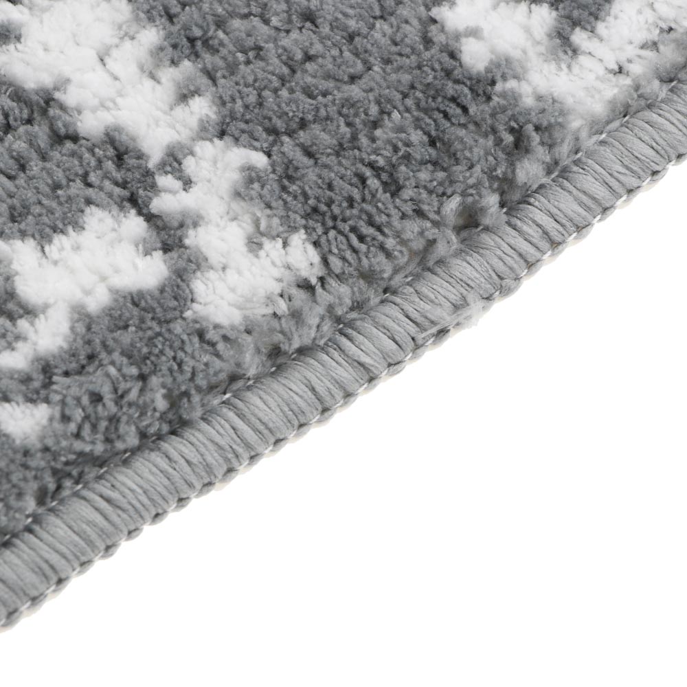 Коврик для ванной тм VETTA Урбан, микрофибра, 50x80 см, 2 цвета - #3