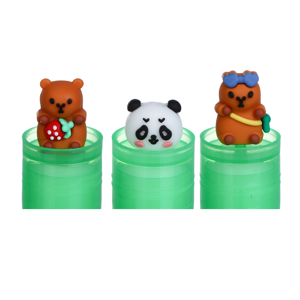 Клей-карандаш 8гр, ПВА, "Панда/Капибара", микс 3 дизайна, шоу-бокс - #5