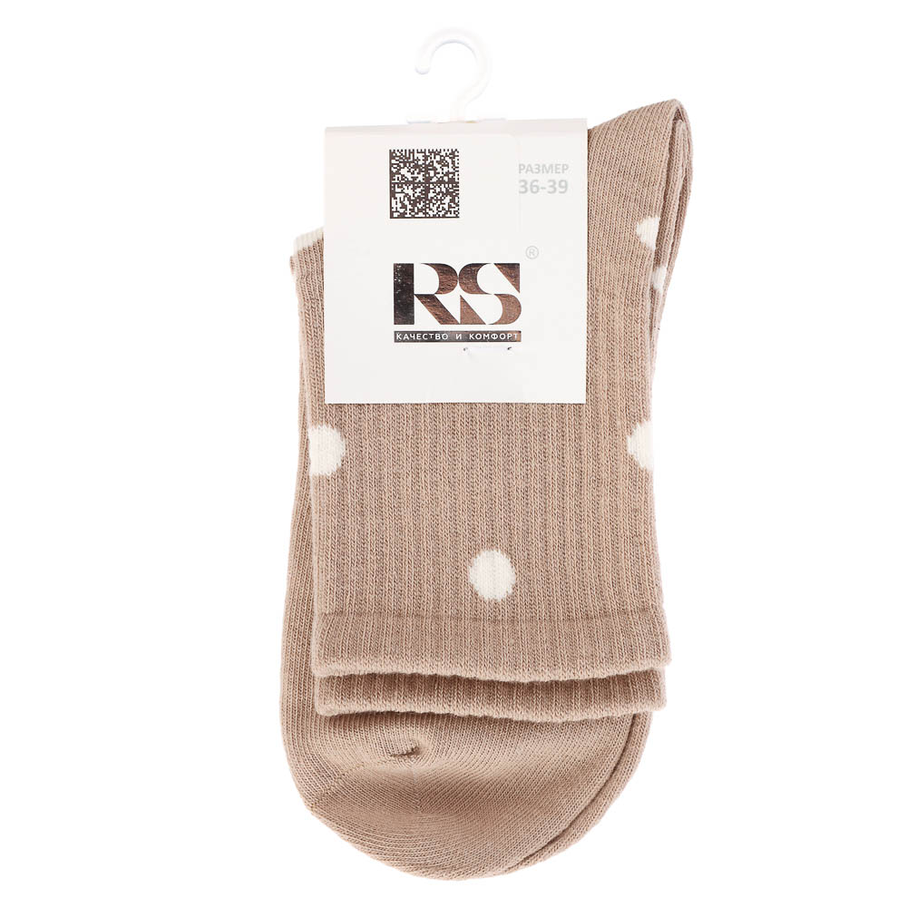 Носки женские классические, состав: 78% хлопок, 20% спандекс, 2% латекс, р. 36-39 - #5