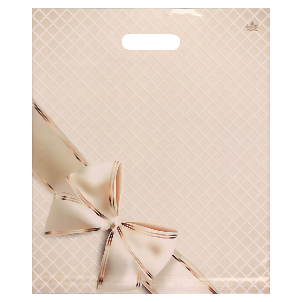 Пакет Изысканность-пакет вырубной, 45x38см, 60 мкм, ПВД - #2