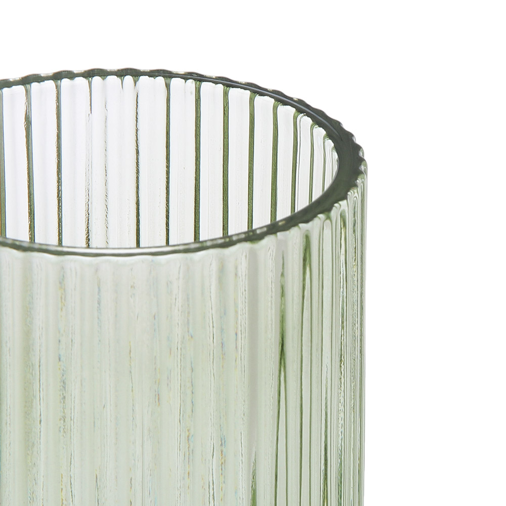 Стакан для ванной комнаты тм VETTA Ингрид, стекло, зеленый, 7х7х9,5см - #3