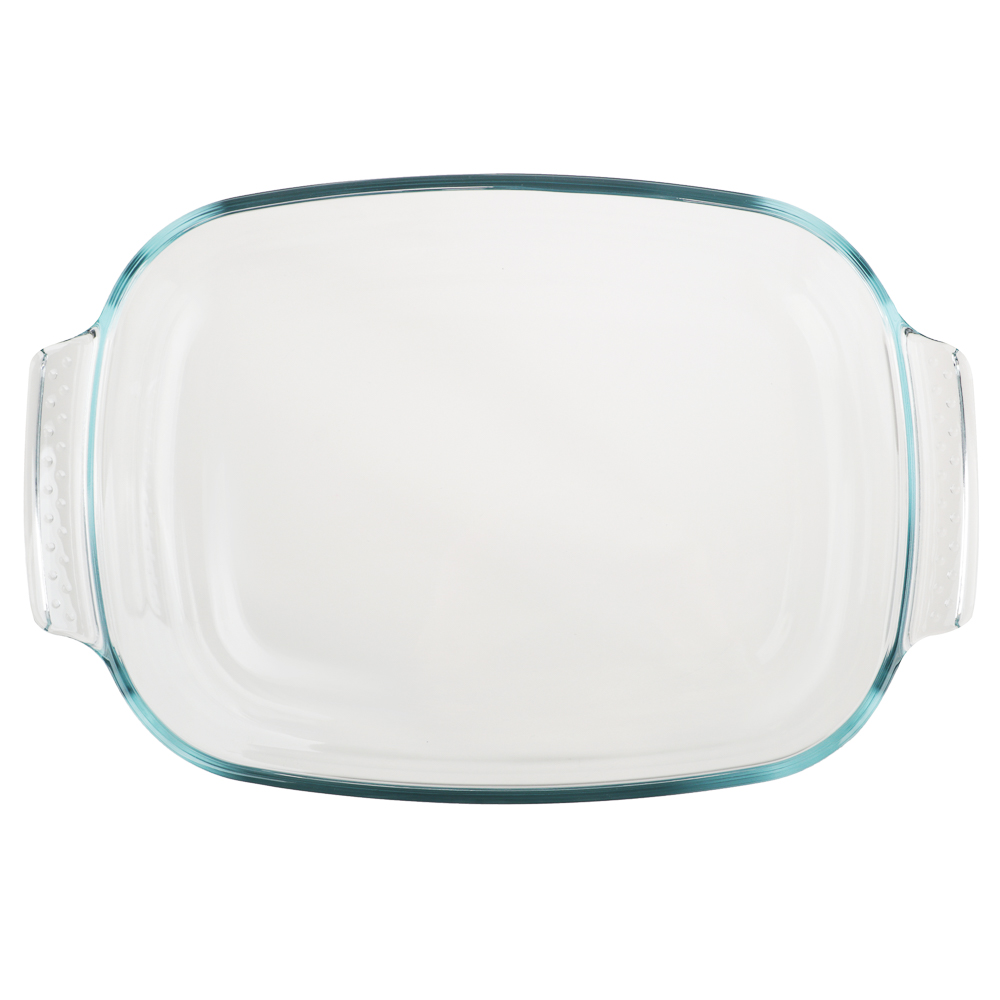 SATOSHI Форма для запекания глубокая жаропрочная прямоуг., с ручками, стекло, 34,4х22,3х6см, 2,7л. - #5