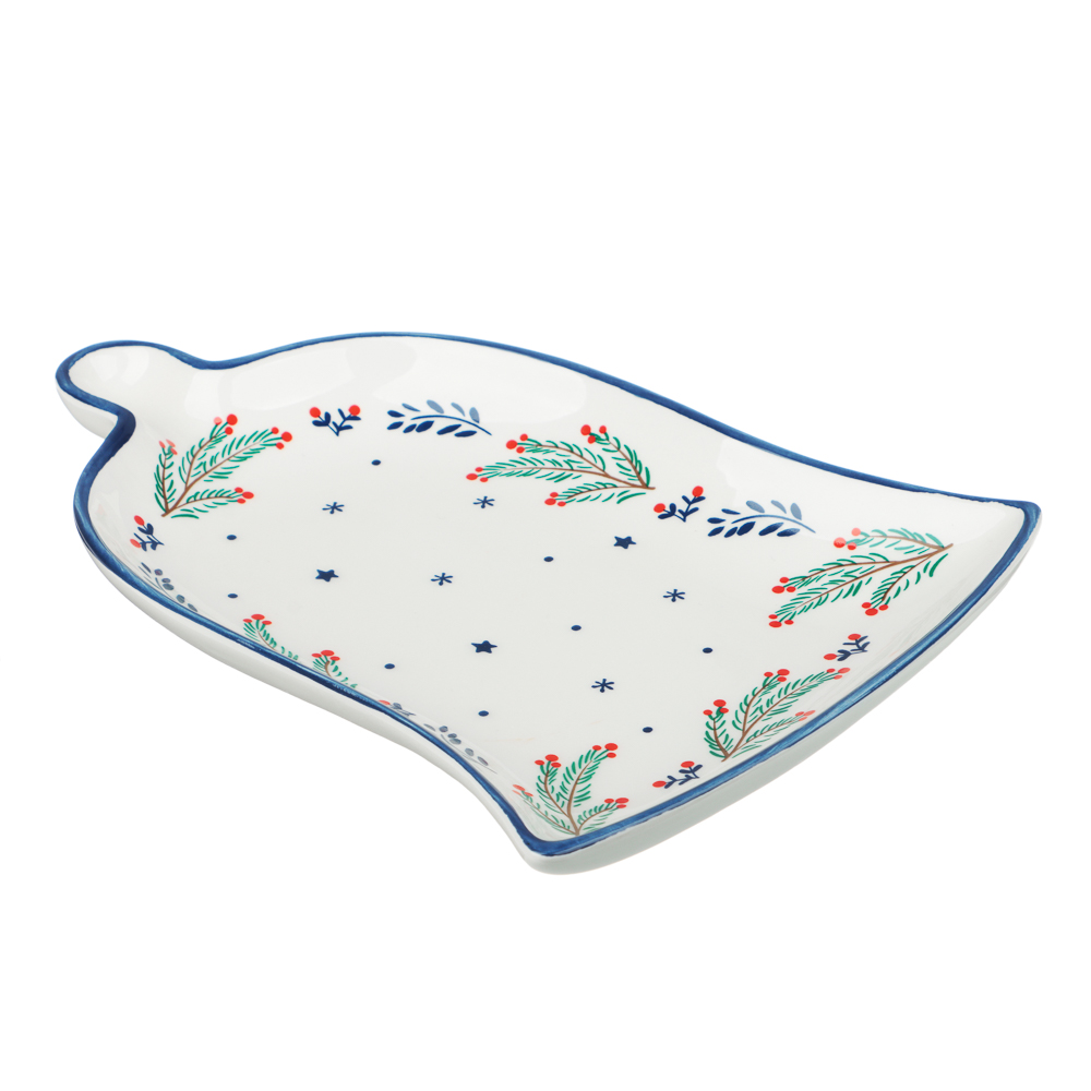 MILLIMI Нордик Блюдо в форме колокольчика, 20х15х2,5см, керамика - #2