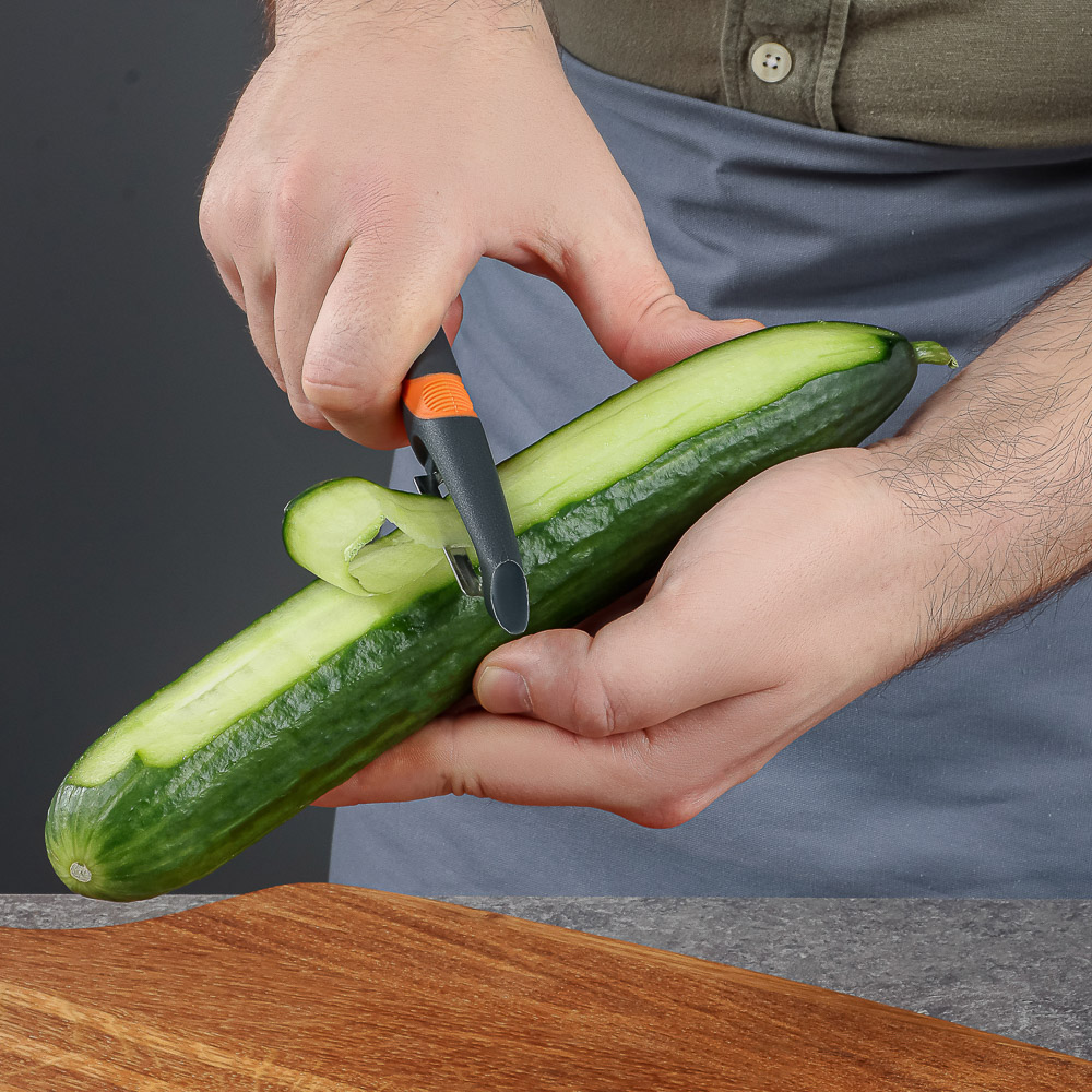 SATOSHI Фрей Овощечистка вертикальная 18см, нерж.сталь - #10