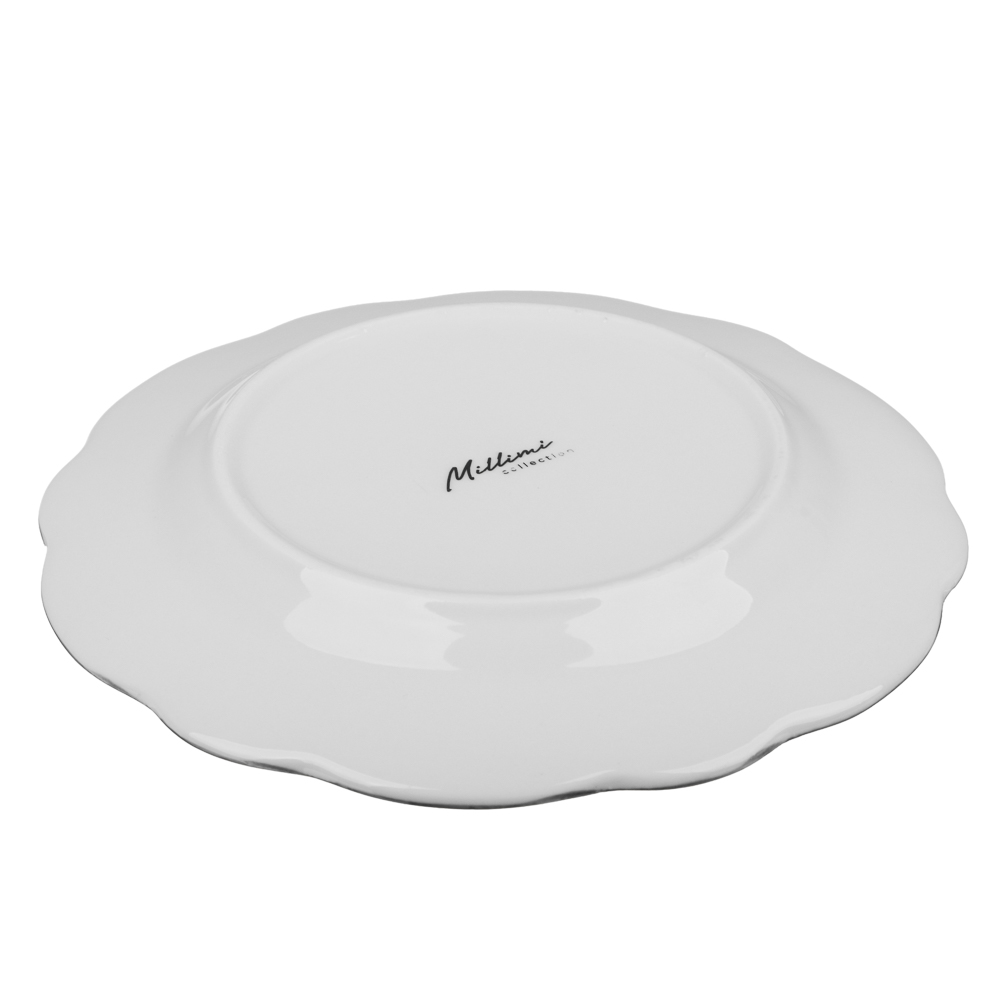 Тарелка закусочная 19см, тм MILLIMI, Мидоу, фарфор - #4