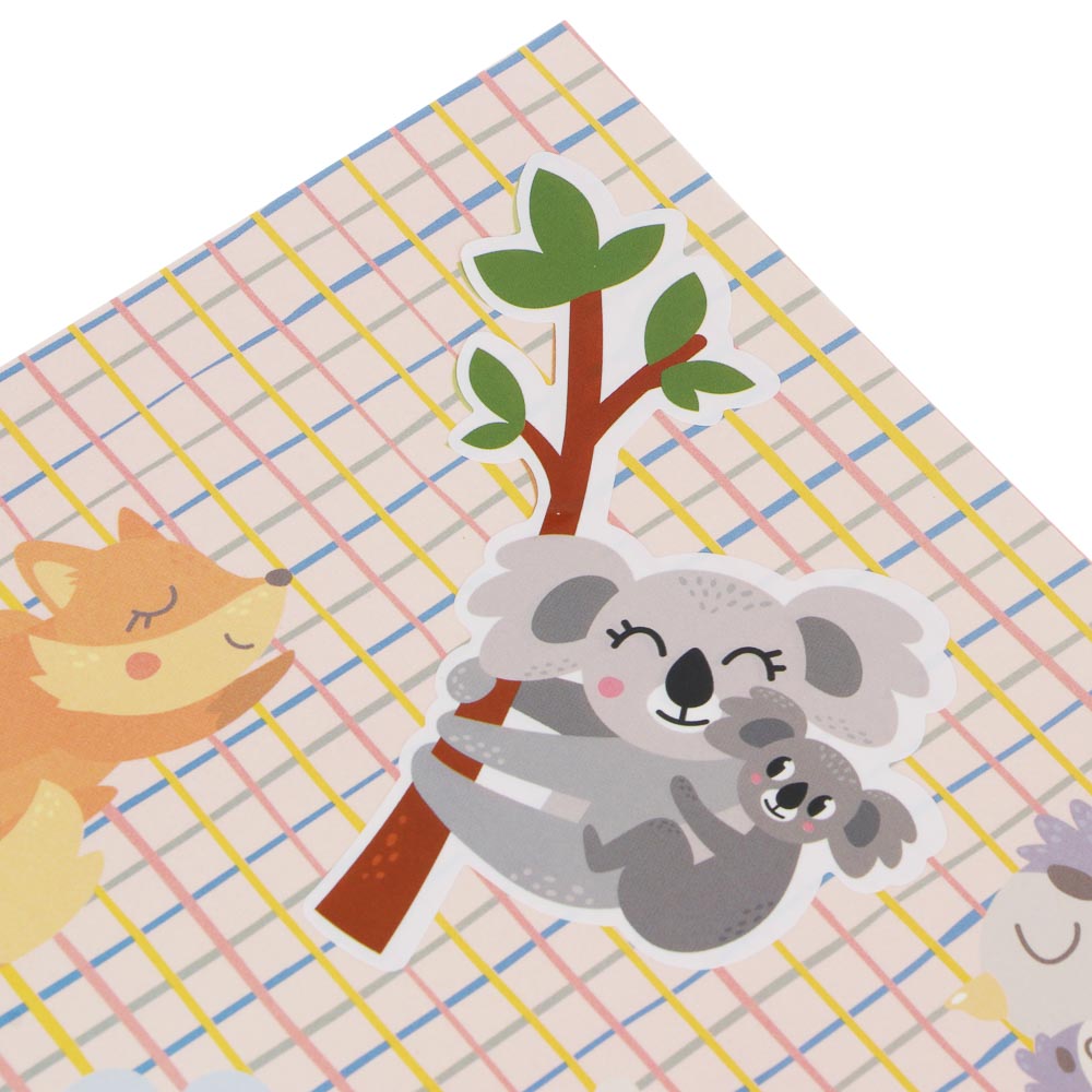 Набор для творчества "Наклеюшки", ХОББИХИТ, 2 картинки, картон, 15,2х21,4см - #5