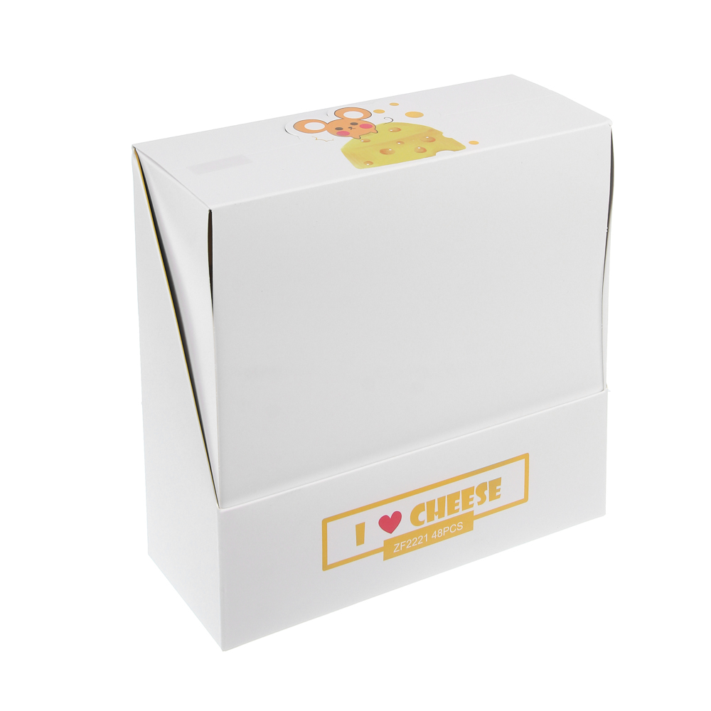 Ручка гелевая синяя 0,5мм, "Сырные палочки", силиконовый корпус, 2 вида, шоу-бокс - #11