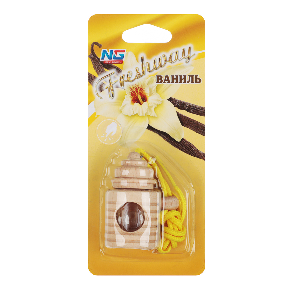 NEW GALAXY Ароматизатор подвесной Freshway, 5 мл, ваниль - #1