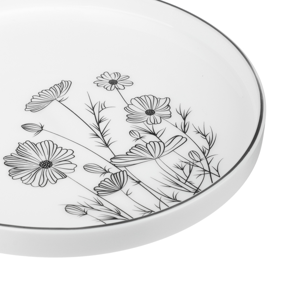 MILLIMI Адриа Тарелка десертная 20x2.1см опаловое стекло - #3