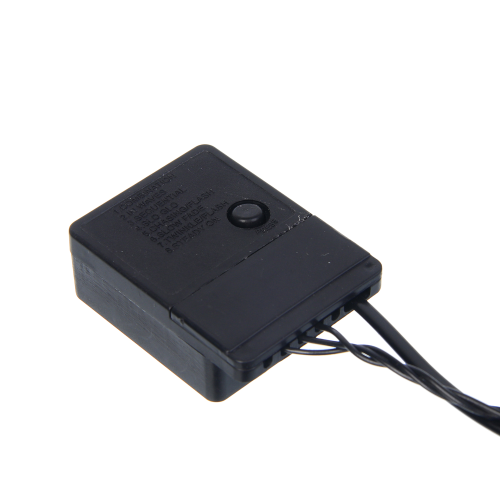 BY Гирлянда эл. вьюн улич, 20м, 160LED, шампань, пост.св., ПВХ зел, коннект, IP54, 220В (24В) - #4