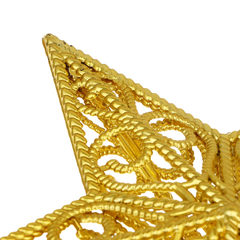 СНОУ БУМ Звезда на елку, 17,5 см, пластик, 26-767 - #3