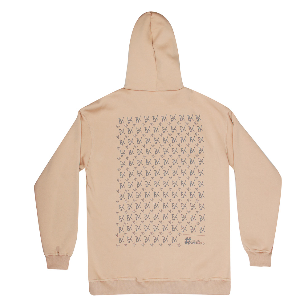 BY DRIFT Толстовка женская, хлопок, цвет беж, размер M - #4