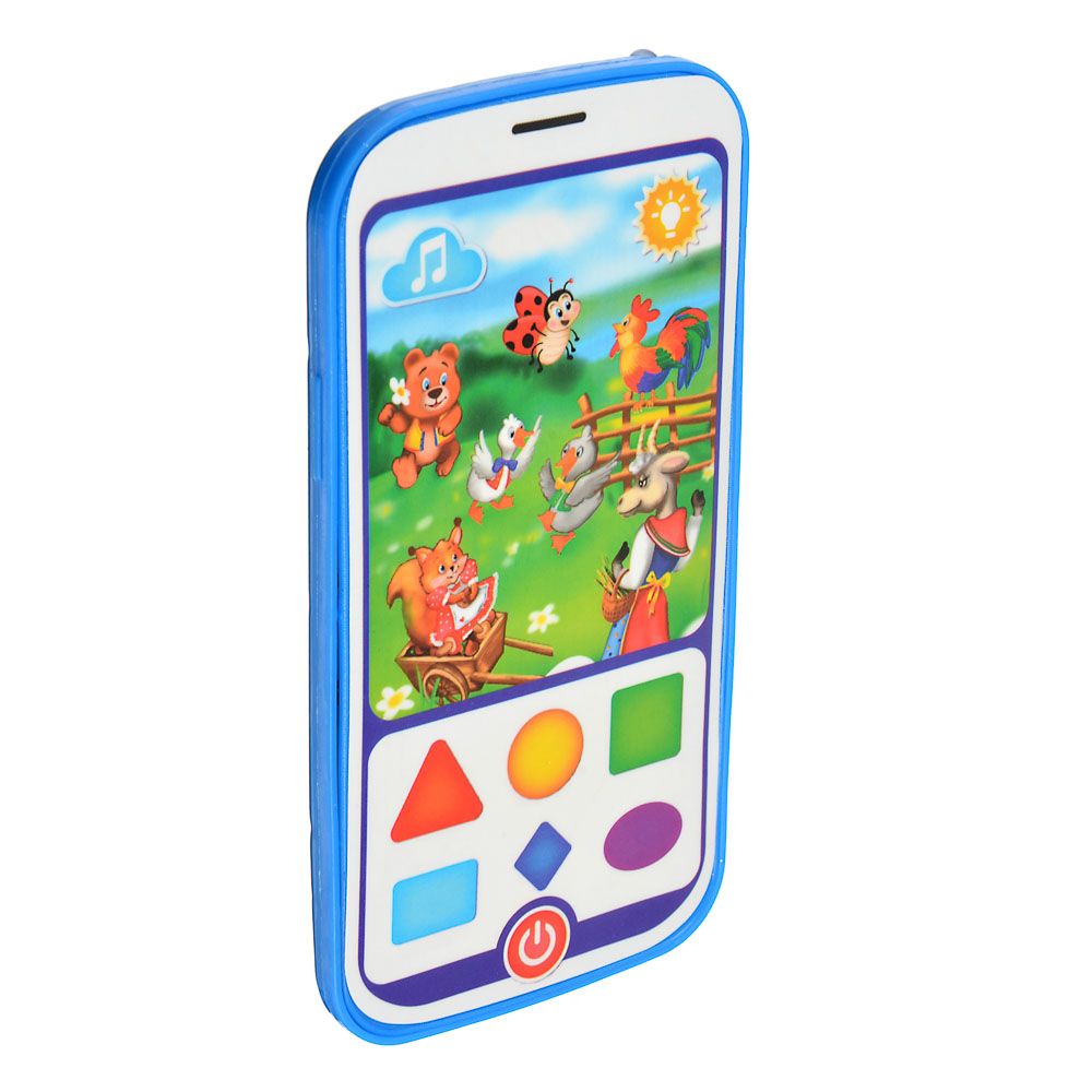 ИГРОЛЕНД Игрушка электронная обучающий смартфон со сказками, пластик, пит. 3ААА, 16х8х1,5см - #2