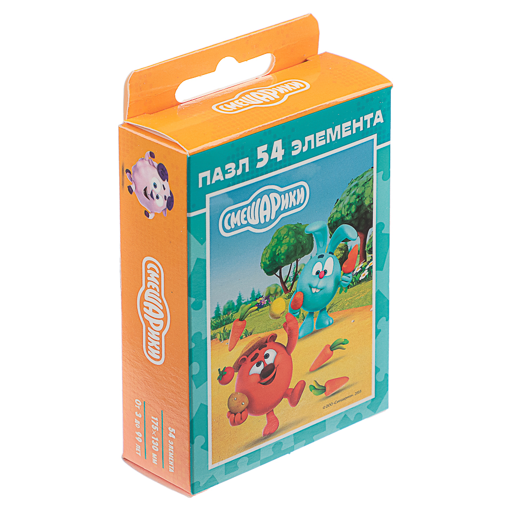 Пазл 54 элемента, 10,5х2,5х6,5см в ассортименте - #9
