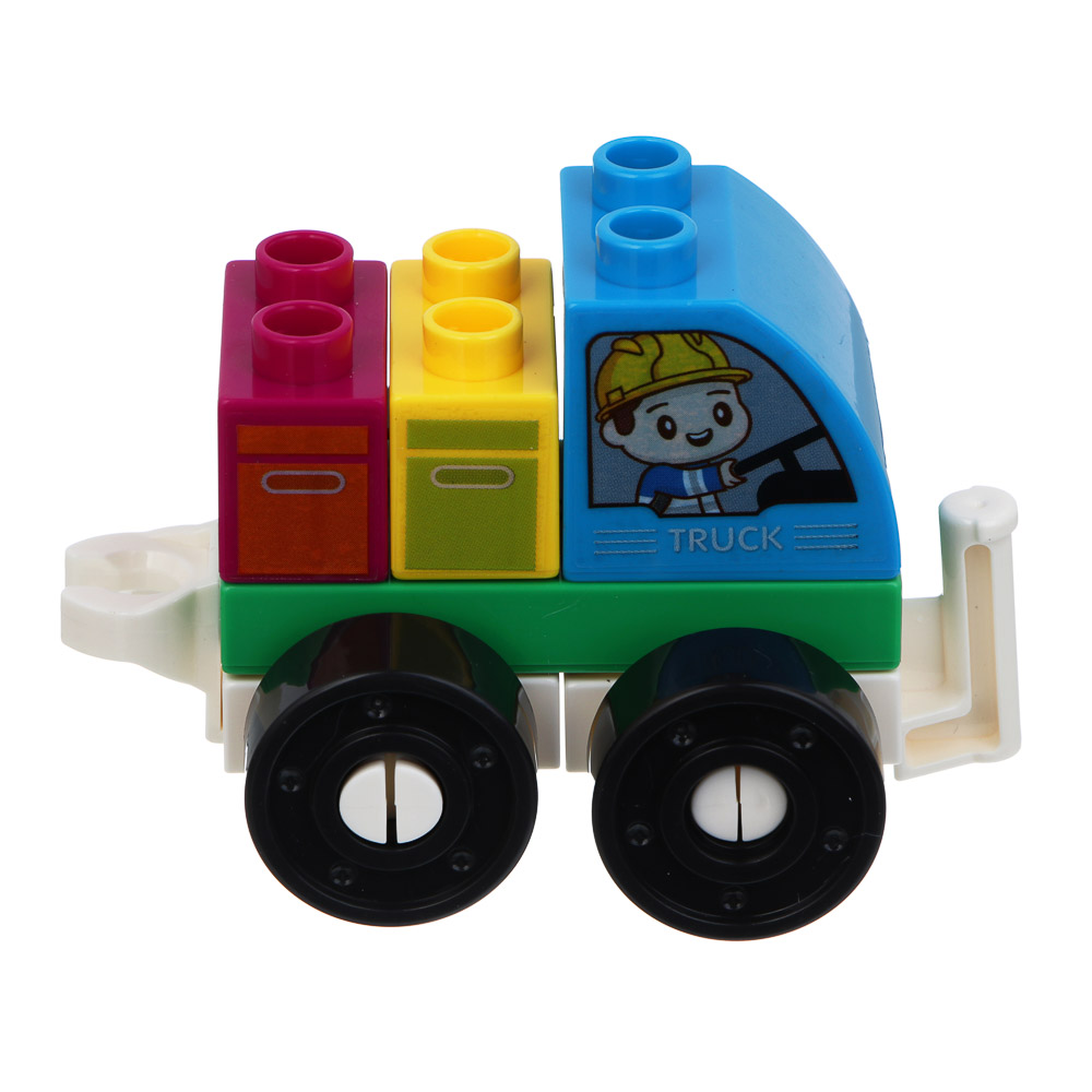 Конструктор развивающий "Транспорт", ABS, 11х6х10см, 6 дизайнов - #8