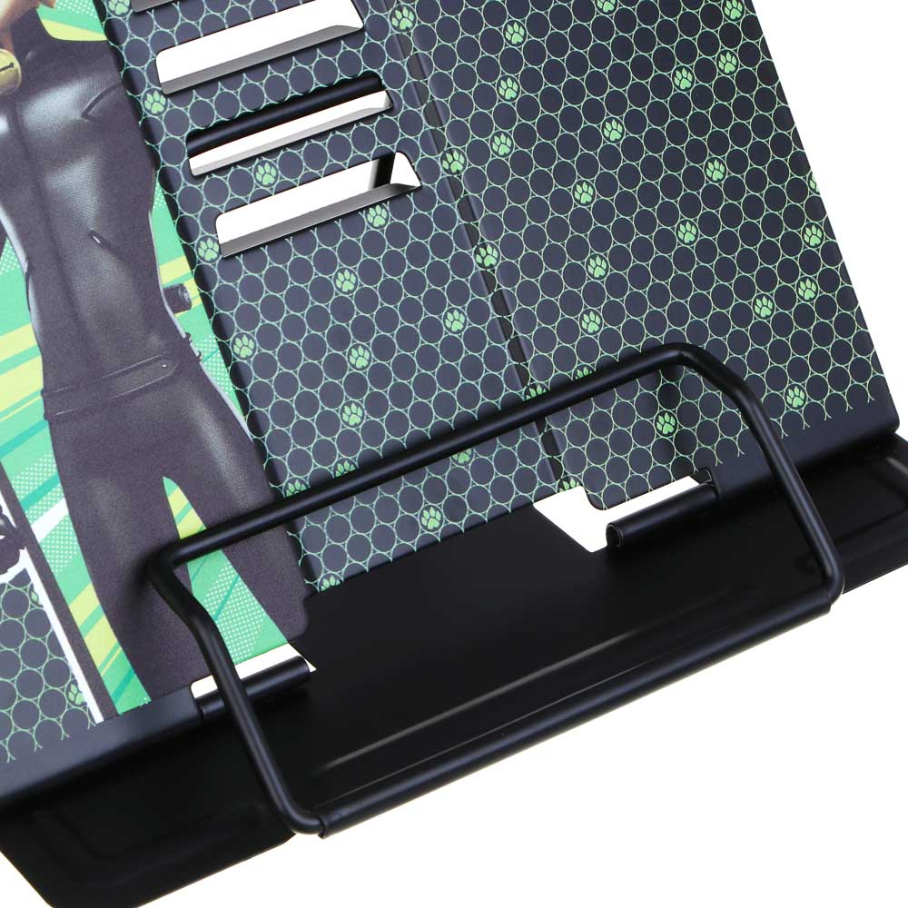 Супер-Кот Подставка для книг, для А5, 20х15,5х19см, металл с цветной печатью, пакет, серия "Кор" - #2