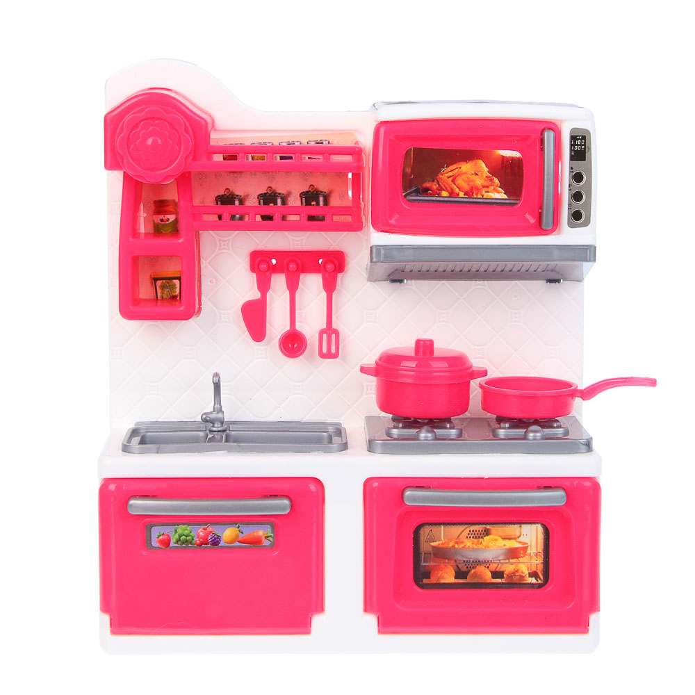 ИГРОЛЕНД Игровой набор Кухня с продуктами, PP, ABS, 41х7,3х23,6 см - #9