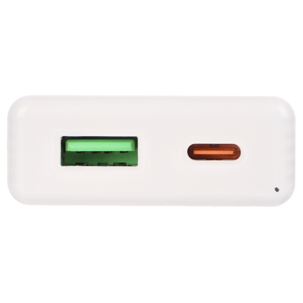 BY Зарядное устройство Air 20Вт, USB-C, USB-A, QC,PD,110-240В,50-60Гц, пластик, белый - #6