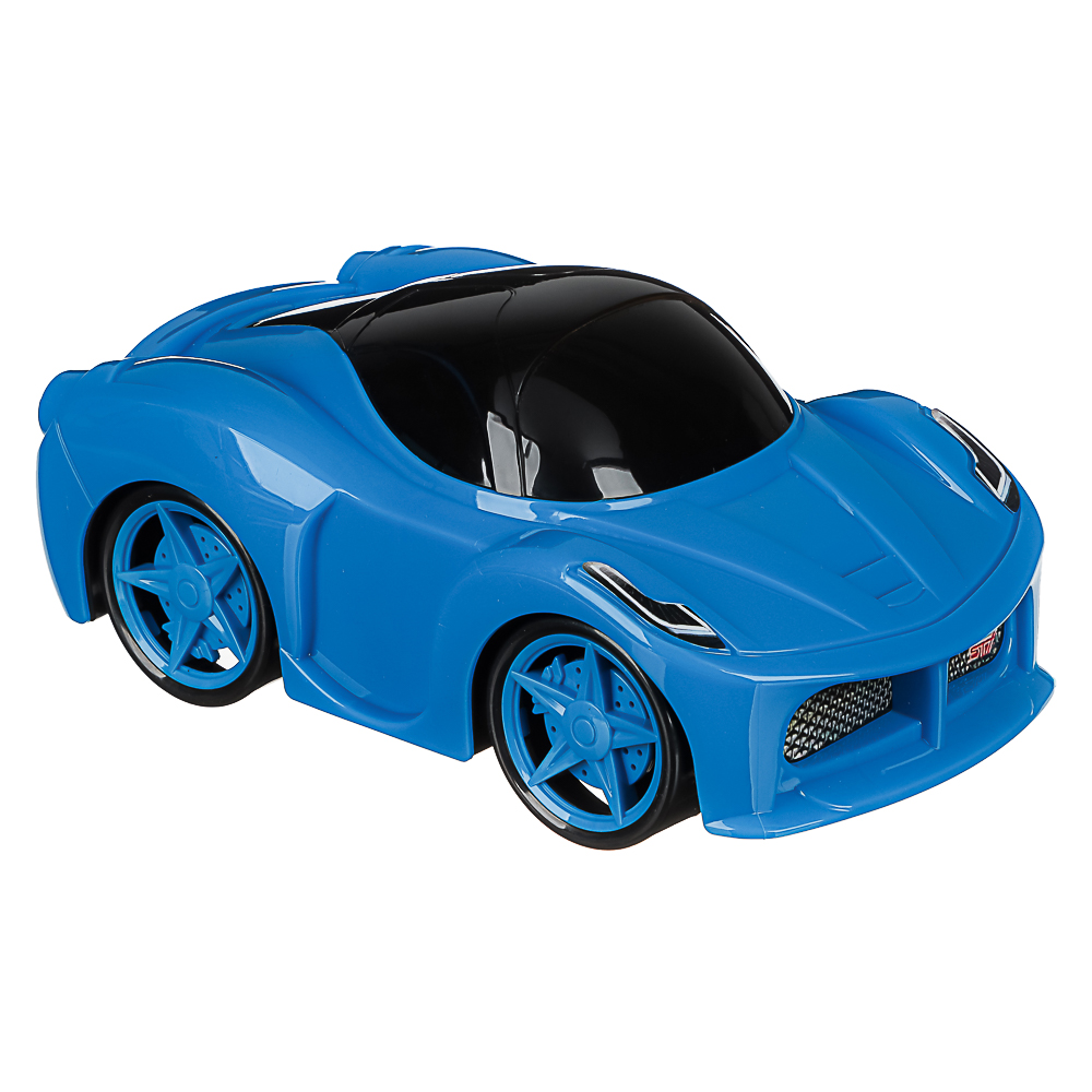 ИГРОЛЕНД Машинка гонщика игрушечная, пластик, 21,5х12х9 см, 5 дизайнов, для детей 3+ - #6