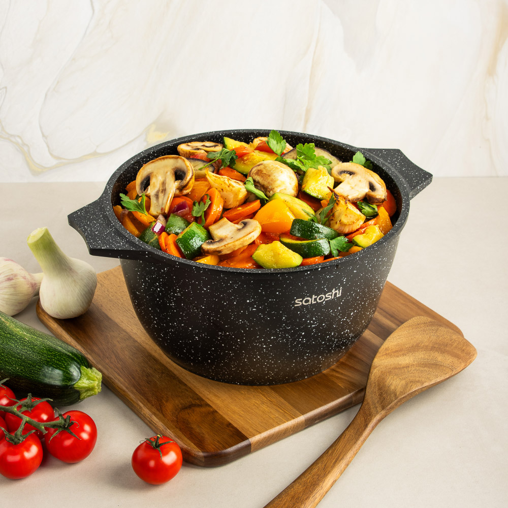 SATOSHI Монфор Казан 24х13,0см, 4,8л, литой алюминий, индукция - #11